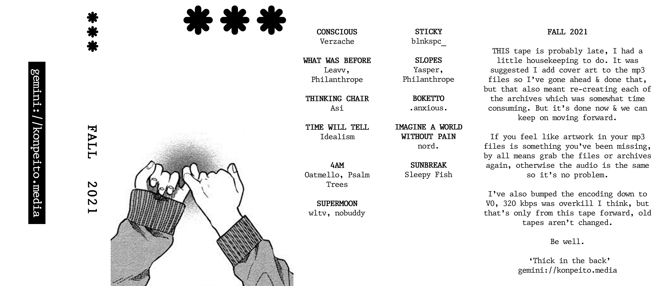 Konpeito Media Winter 2021 Cover