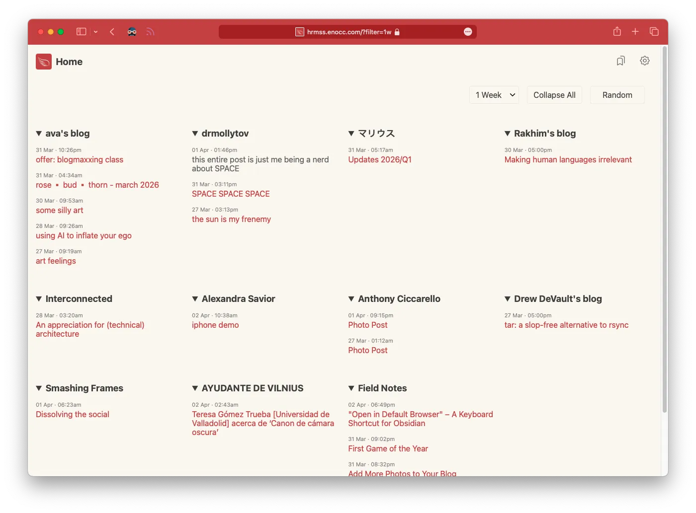 Hermes Web Reader